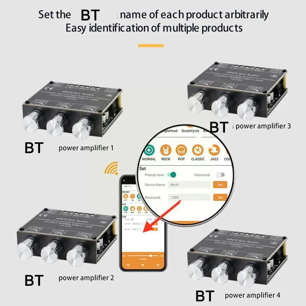 2.1 Channel Bluetooth Audio Power Amplifier Board Module Stereo Home App Bt5.1 30w Audio Equalizer Aux Subwoofer Theater H8t4
2.1 Channel Bluetooth Audio Power Amplifier Board Module Stereo Home App Bt5.1 30w Audio Equalizer Aux Subwoofer Theater H8t4