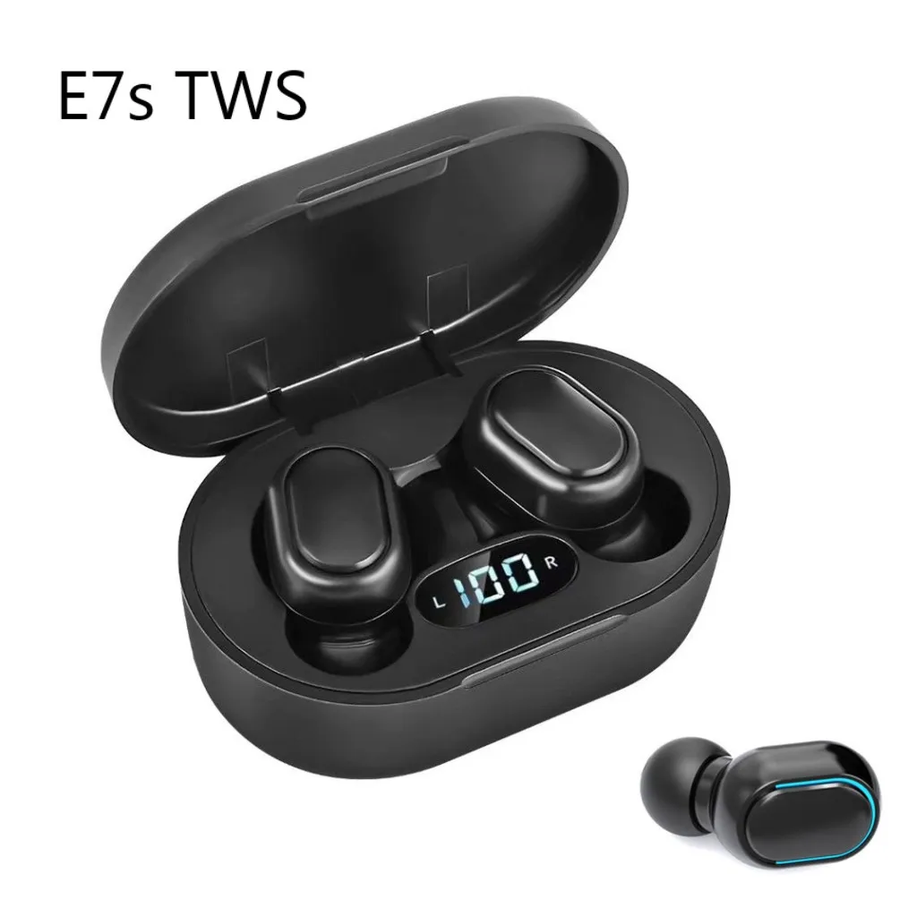 Bluetooth-наушники E7S, TWS, с шумоподавлением, с микрофоном
Bluetooth-наушники E7S, TWS, с шумоподавлением, с микрофоном