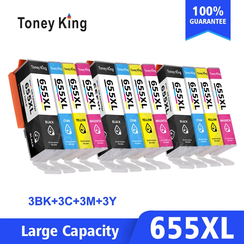 3 Set 655XL Ink Cartridges Replacement For HP 655 For HP655XL Deskjet Ink Advantage 3525 4615 4625 5525 6520 6525 Inkjet Printer
3 Set 655XL Ink Cartridges Replacement For HP 655 For HP655XL Deskjet Ink Advantage 3525 4615 4625 5525 6520 6525 Inkjet Printer