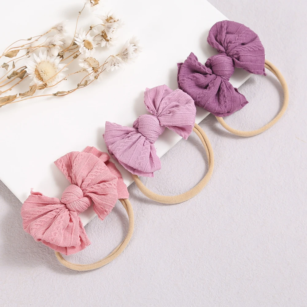 32Pcs/Lot Cable Knit Bow Nylon Headband Ribbed Knotbow Headband for Baby Girls Newborn Hair Accessory
32Pcs/Lot Cable Knit Bow Nylon Headband Ribbed Knotbow Headband for Baby Girls Newborn Hair Accessory