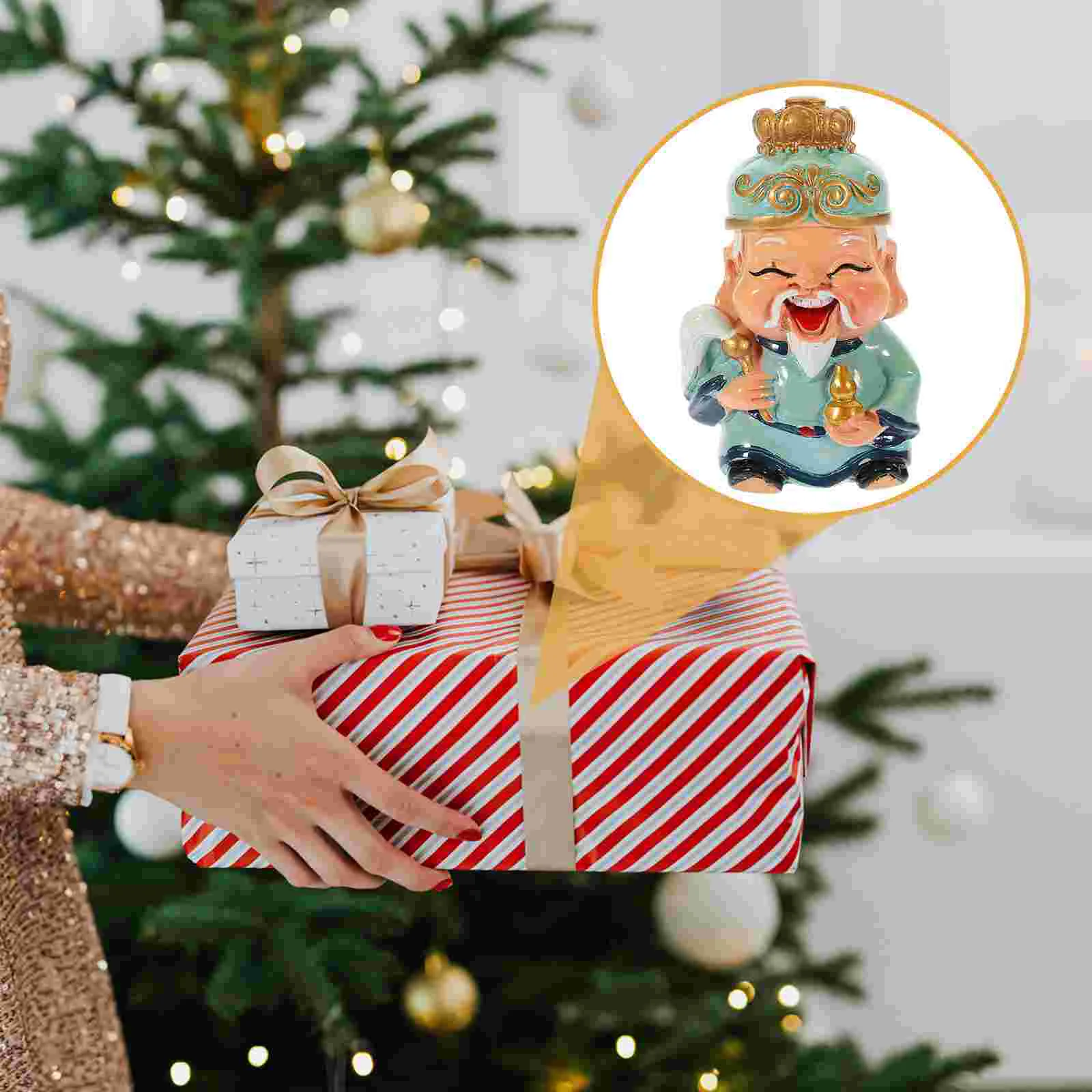 Ornaments Chinese Decor Dining Table New Year Statue Figurine Housewarming Gift Office
Ornaments Chinese Decor Dining Table New Year Statue Figurine Housewarming Gift Office