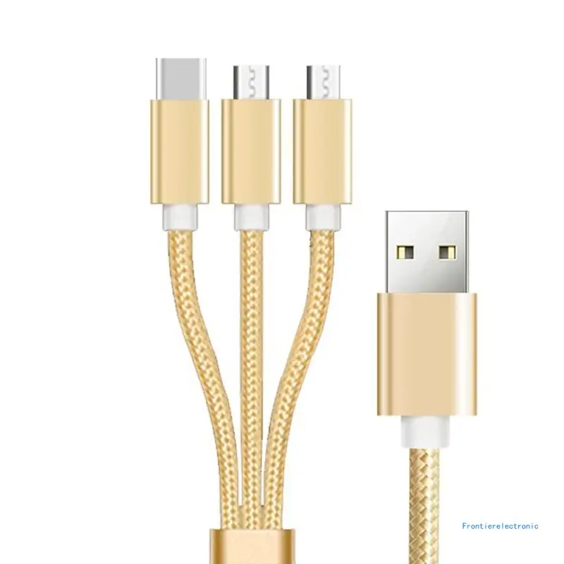 3 in1 USB .0 USB-A Male to Micro USB TypeC Power Charging Cable for 3 Devices DropShipping
3 in1 USB .0 USB-A Male to Micro USB TypeC Power Charging Cable for 3 Devices DropShipping