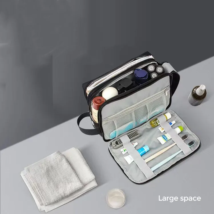 Simple Storage Bag Waterproof Men Shaving Makeup Shower Handbag Bathroom Organizer Toothbrush Towel Pouch Travel Accessories
Simple Storage Bag Waterproof Men Shaving Makeup Shower Handbag Bathroom Organizer Toothbrush Towel Pouch Travel Accessories