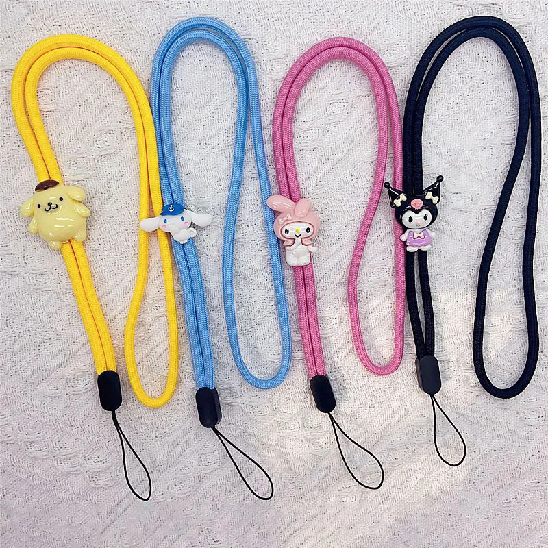 Kuromi MyMelody Cinnamoroll Sanrio Lanyard kawaii Cartoon Anime Mobile Phone Lanyard Anti-losing Rope Key School Card Pendant
Kuromi MyMelody Cinnamoroll Sanrio Lanyard kawaii Cartoon Anime Mobile Phone Lanyard Anti-losing Rope Key School Card Pendant