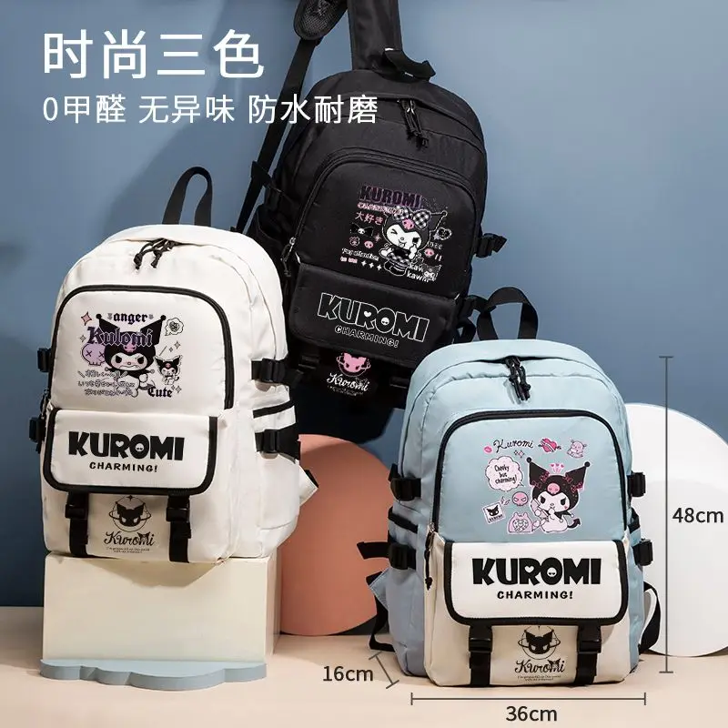 Kawaii Anime Sanrio Student Schoolbag Kuromi Ins Cartoon Backpack Boy Girl Leisure Travel Shoulder Bag Cute Stationery Gift Toy
Kawaii Anime Sanrio Student Schoolbag Kuromi Ins Cartoon Backpack Boy Girl Leisure Travel Shoulder Bag Cute Stationery Gift Toy