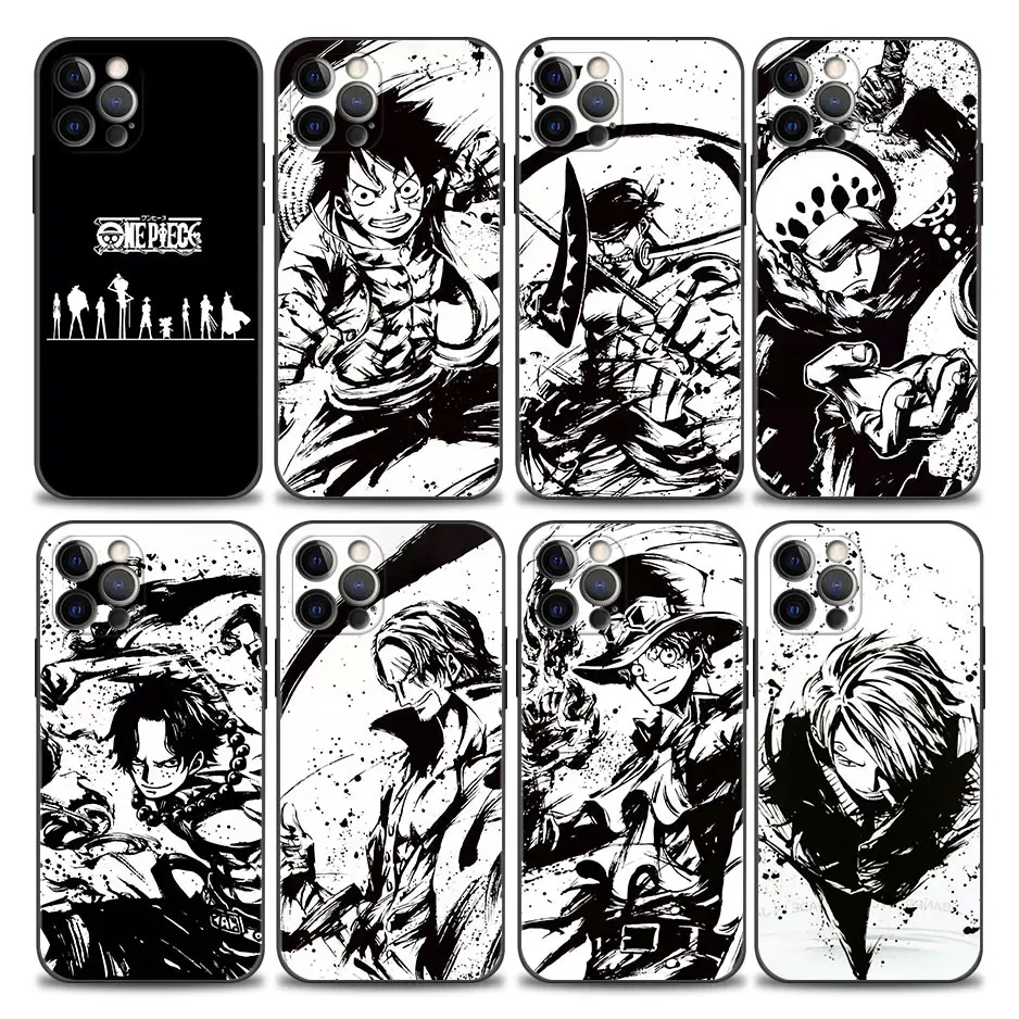 One Piece Black White Luffy Anime Phone Case for iPhone 11 12 13 Pro Max 7 8 SE XR XS Max 5s 6 6s Plus Black Soft Silicone Cases
One Piece Black White Luffy Anime Phone Case for iPhone 11 12 13 Pro Max 7 8 SE XR XS Max 5s 6 6s Plus Black Soft Silicone Cases