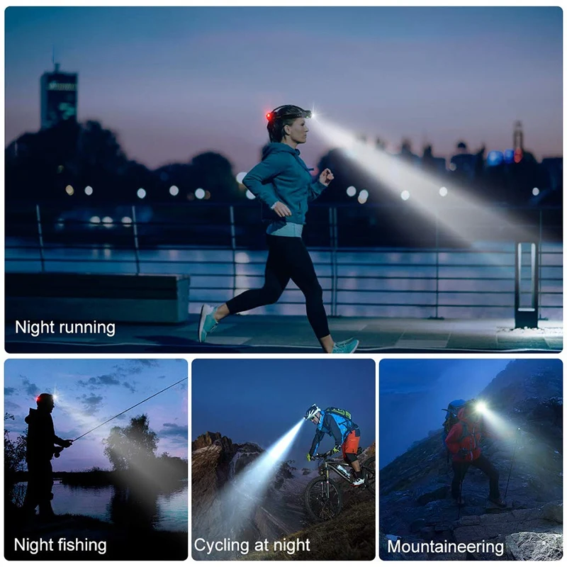 USB Rechargeable IR Motion Sensor Headlight Light Control Waterproof Flashlight Fishing Camping
USB Rechargeable IR Motion Sensor Headlight Light Control Waterproof Flashlight Fishing Camping