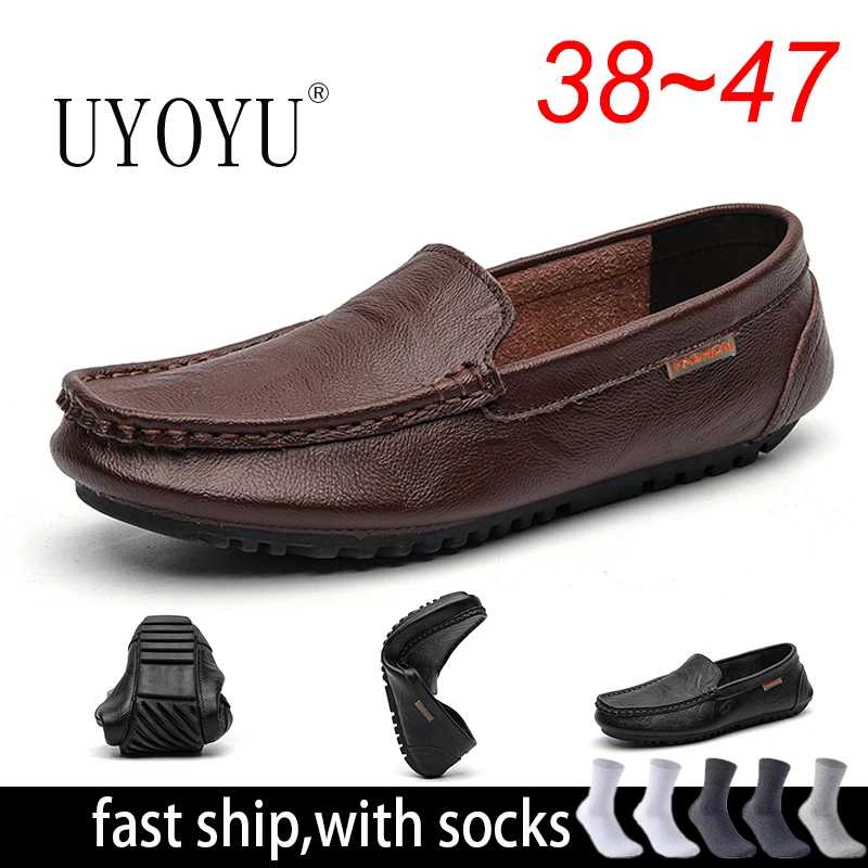Genuine Leather Handmade Designer Loafers Men's Dress Boat Moccasins Peas Shoes Fashion Casual Brand Driving Male Shoes For Men
Genuine Leather Handmade Designer Loafers Men's Dress Boat Moccasins Peas Shoes Fashion Casual Brand Driving Male Shoes For Men