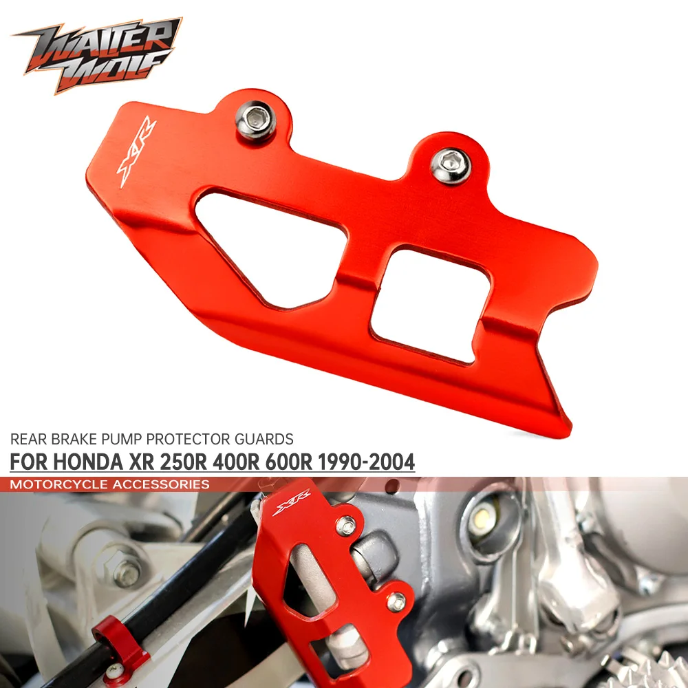 Rear Brake Pump Protector Guards Cover For HONDA XR 250R 400R 600R XR250R XR400R XR600R Motorcycle Protective Accessories CNC
Rear Brake Pump Protector Guards Cover For HONDA XR 250R 400R 600R XR250R XR400R XR600R Motorcycle Protective Accessories CNC