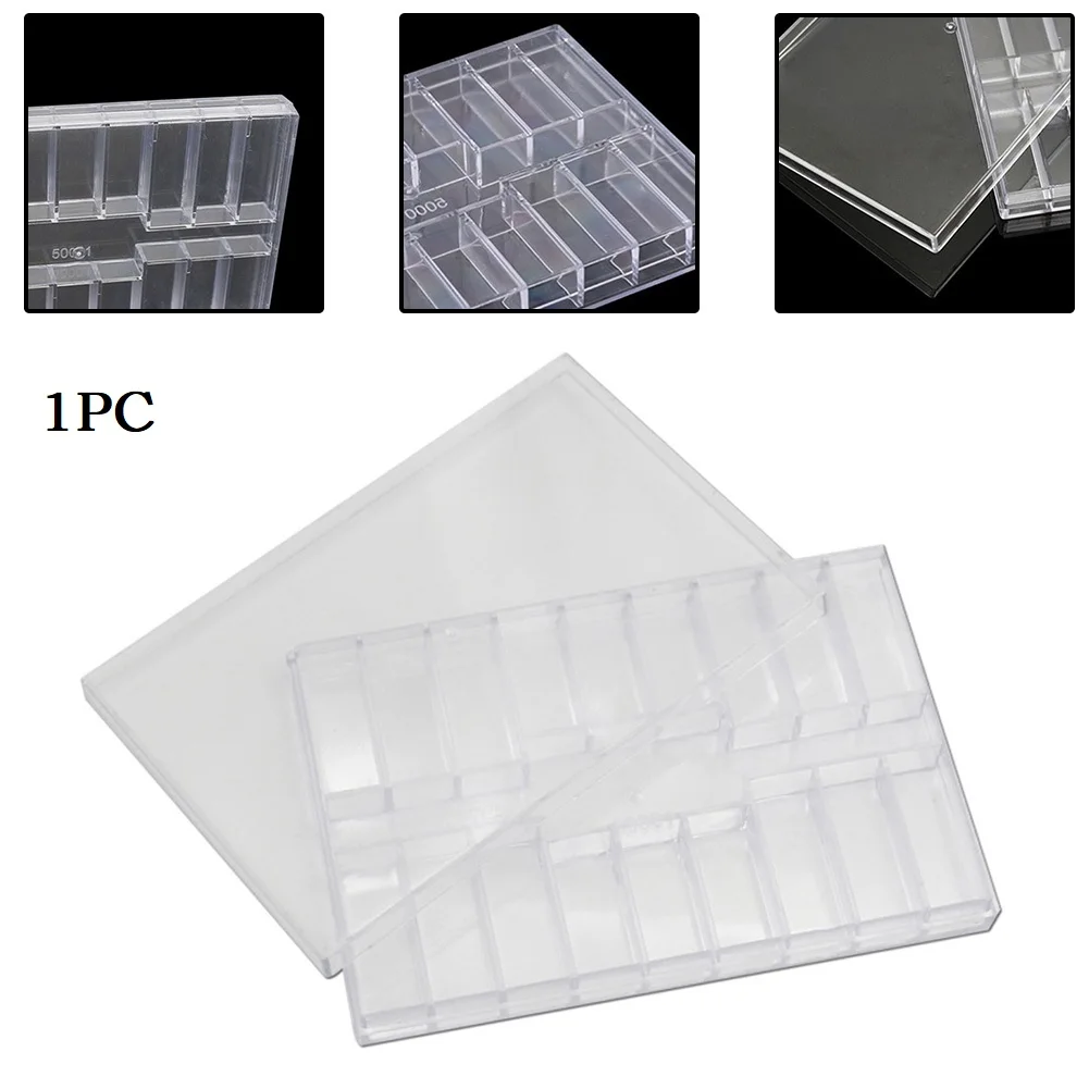 1pc 19 Grids Compartment Plastic Storage Box Transparent Screw Holder Case Organizer Container Tool Organizer 120x80x12mm
1pc 19 Grids Compartment Plastic Storage Box Transparent Screw Holder Case Organizer Container Tool Organizer 120x80x12mm