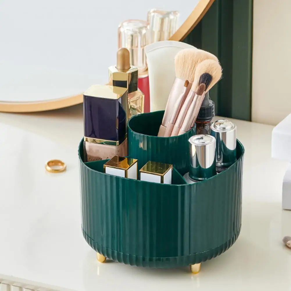 Modern Cosmetic Brush Box Plastic Cosmetic Storage Shelf Save Space 5-Grid Round Cosmetic Brush Box Organization
Modern Cosmetic Brush Box Plastic Cosmetic Storage Shelf Save Space 5-Grid Round Cosmetic Brush Box Organization