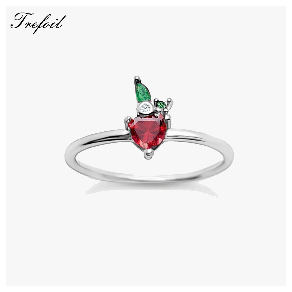 Кольцо в виде клубники, цвет серебро, новинка, изящные женские ювелирные изделия для милых романтичных любимых подарков на день рождения дл... 
Кольцо в виде клубники, цвет серебро, новинка, изящные женские ювелирные изделия для милых романтичных любимых подарков на день рождения дл...