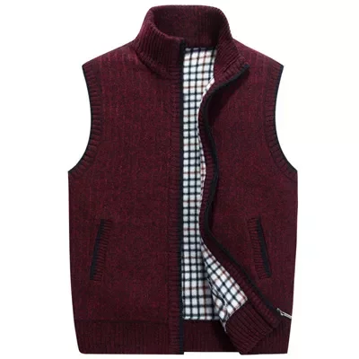 2022NEW Autumn Winter Men Vests Casual Male Knitted Cardigan Waistcoat Thermal Vests Mens Windproof Sleeveless Jackets Clothing
2022NEW Autumn Winter Men Vests Casual Male Knitted Cardigan Waistcoat Thermal Vests Mens Windproof Sleeveless Jackets Clothing