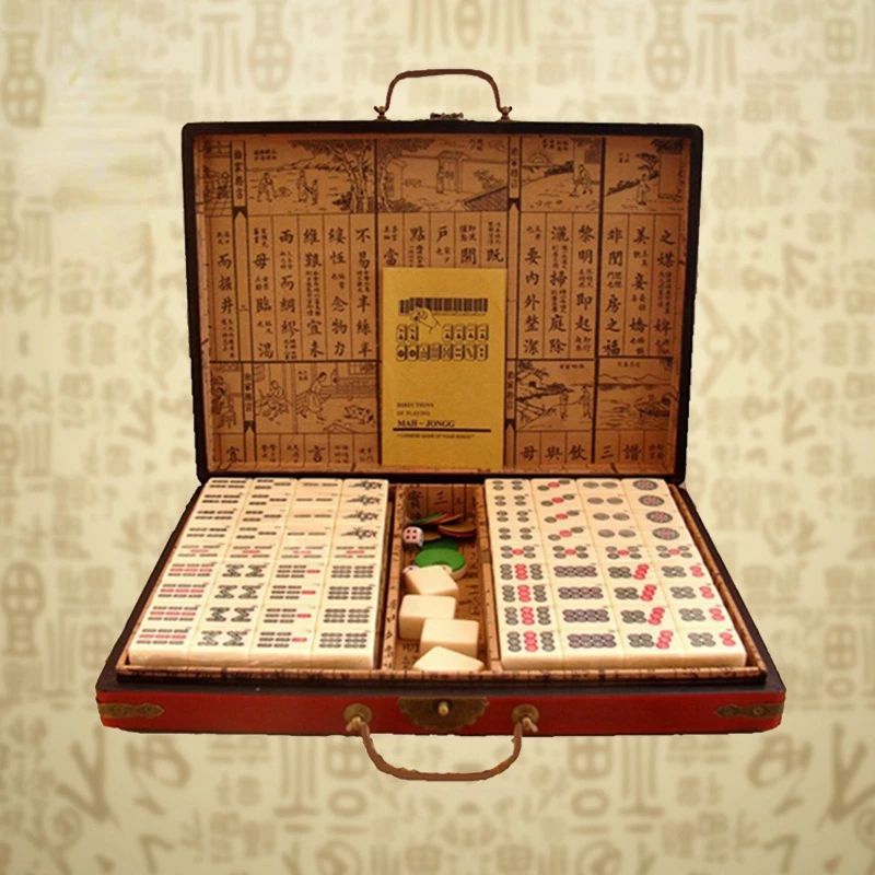 Portable Professional Chess Mahjong Set Thematic Mini Family Table Games Mahjong Travel Entertainment Jogo Xadrez Party Games
Portable Professional Chess Mahjong Set Thematic Mini Family Table Games Mahjong Travel Entertainment Jogo Xadrez Party Games