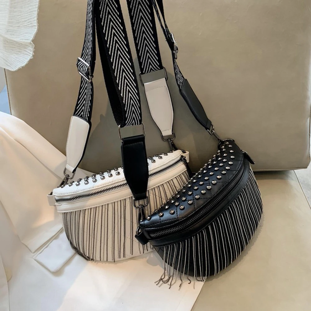 Женская нагрудная сумка, модный поясной кошелек с кисточкой, повседневные сумки через плечо с заклепками, поясные сумки-мессенджеры, женска...
Женская нагрудная сумка, модный поясной кошелек с кисточкой, повседневные сумки через плечо с заклепками, поясные сумки-мессенджеры, женска...