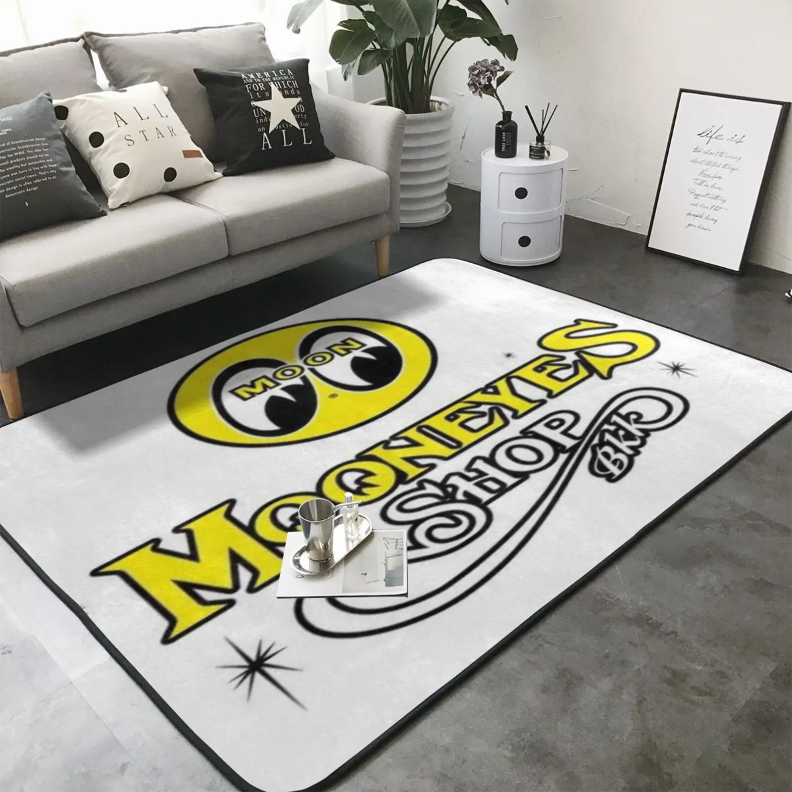 Декоративный коврик Mooneyes 2161 напольный для спальни молитвенный домашний декор