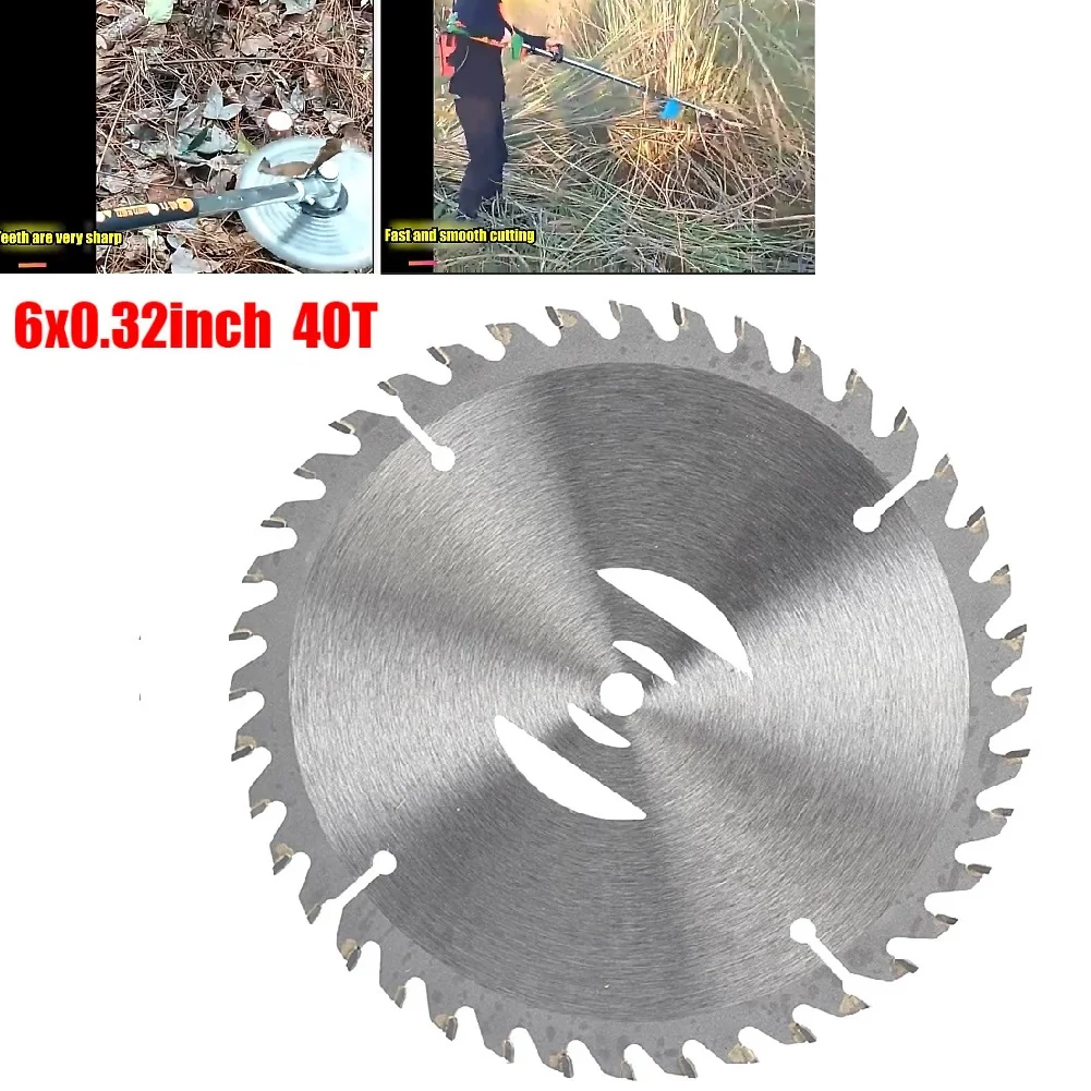 Forestry Wasteland Reclamation Saw Blade Grass Trimmer Blade 40T 40Teeth Corrosion-resistant Steel Wear-resistant
Forestry Wasteland Reclamation Saw Blade Grass Trimmer Blade 40T 40Teeth Corrosion-resistant Steel Wear-resistant