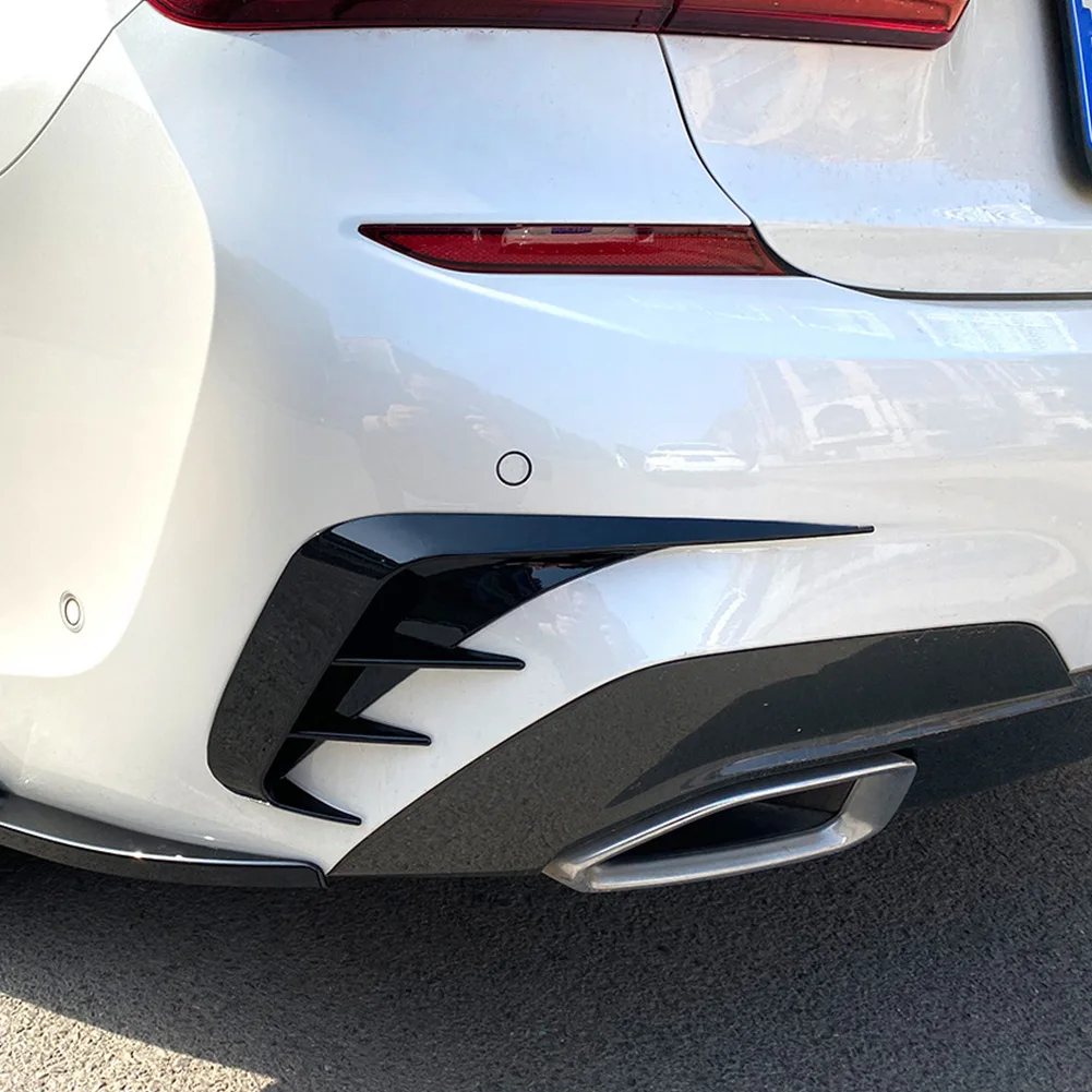 Brand New Rear Bumper Spoiler Rear Bumper Spoiler 2pcs Air Vent For BMW 3 Series G20 Lip Spoiler Side Outlet Cover
Brand New Rear Bumper Spoiler Rear Bumper Spoiler 2pcs Air Vent For BMW 3 Series G20 Lip Spoiler Side Outlet Cover