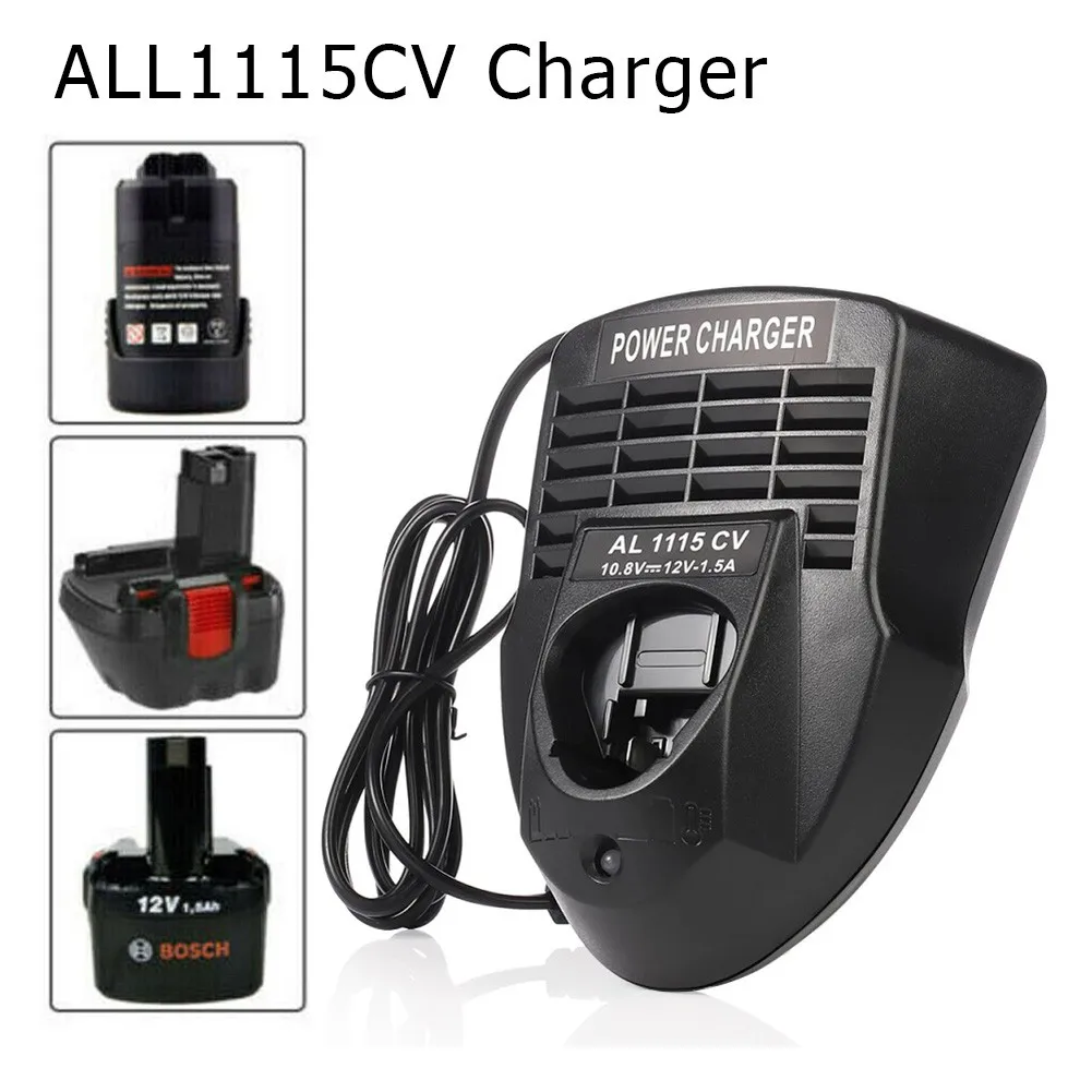 EU Plug AL1115CV Battery Charger For Bosch 10.8V/12V BAT411 BAT412A Li-ion Batteries Power Tools Electrical Drill Parts
EU Plug AL1115CV Battery Charger For Bosch 10.8V/12V BAT411 BAT412A Li-ion Batteries Power Tools Electrical Drill Parts