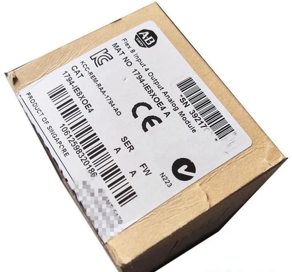 Герметичный аналоговый модуль 1794-IE8XOE4 /A Flex 8 вход 4 Выход 1794IE8XOE4 Новинка
Герметичный аналоговый модуль 1794-IE8XOE4 /A Flex 8 вход 4 Выход 1794IE8XOE4 Новинка