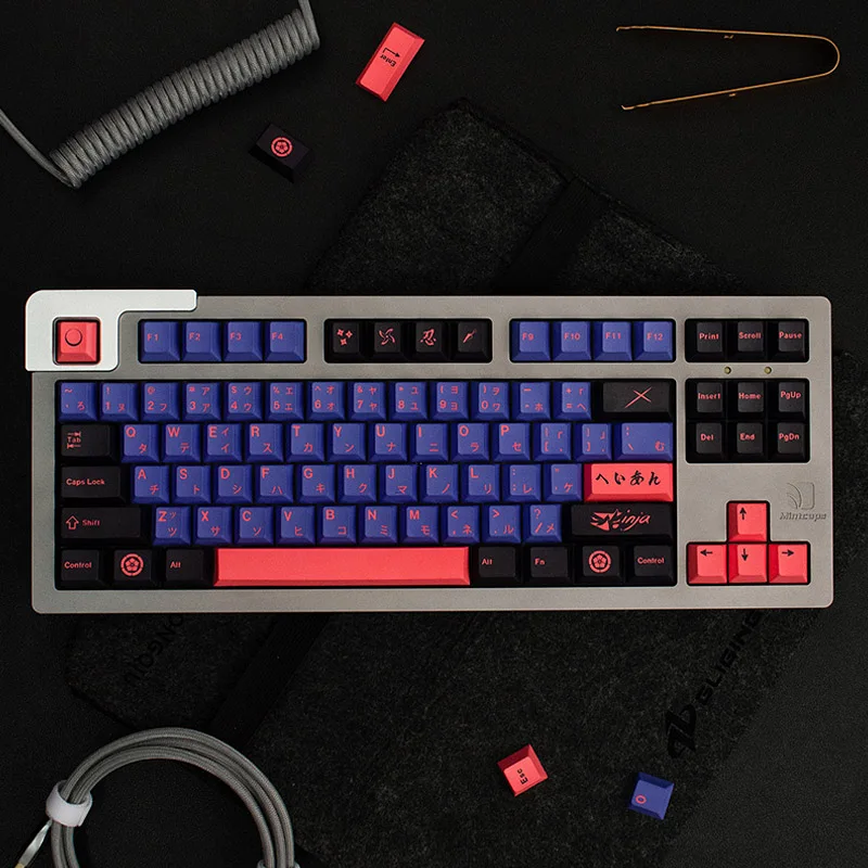 Cherry Profile 137 PBT Key Cap DYE-SUB for Ninja Personalized Purple Black Japanese Keycaps Mechanical Keyboard MX Switch
Cherry Profile 137 PBT Key Cap DYE-SUB for Ninja Personalized Purple Black Japanese Keycaps Mechanical Keyboard MX Switch