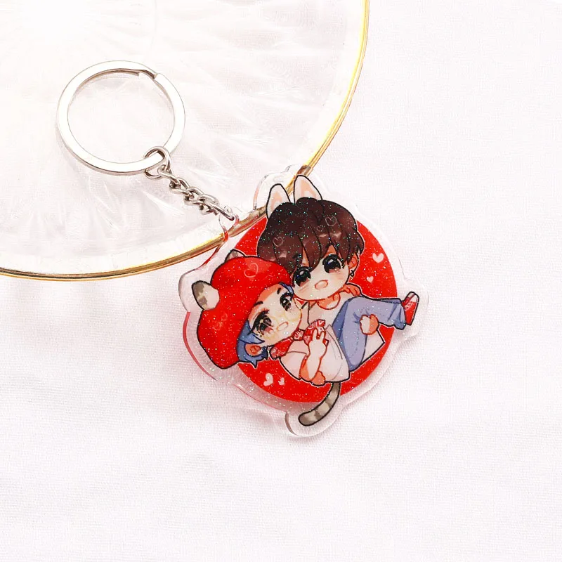 Bangtan Boys Keychain Cute Acrylic Double-sided Keychains Backpack Decoration Girl Fans Birthday Collection Gift
Bangtan Boys Keychain Cute Acrylic Double-sided Keychains Backpack Decoration Girl Fans Birthday Collection Gift