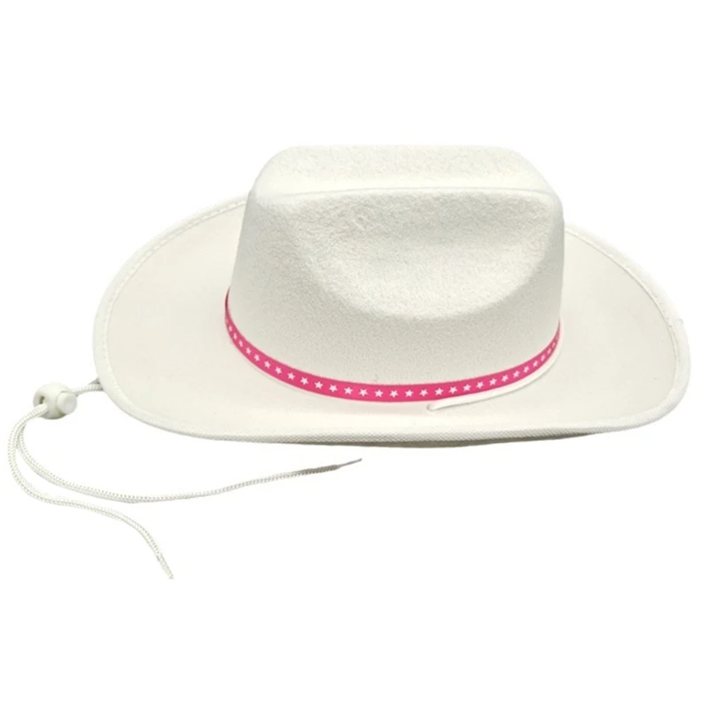 

Casual Hat Cowboy Hat for Bachelorette Party Cowboy Hat Cap for Actor Actress Night Club Bar