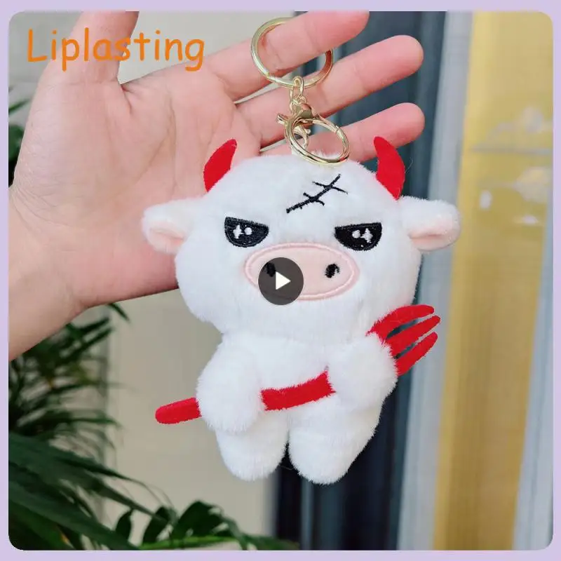 Toys Cow Comfortable Bag Ornaments Plush Sturdy Pendant Storage Supplies Plush Toy Couple Lovely Keychain Bag Creative Funny.
Toys Cow Comfortable Bag Ornaments Plush Sturdy Pendant Storage Supplies Plush Toy Couple Lovely Keychain Bag Creative Funny.