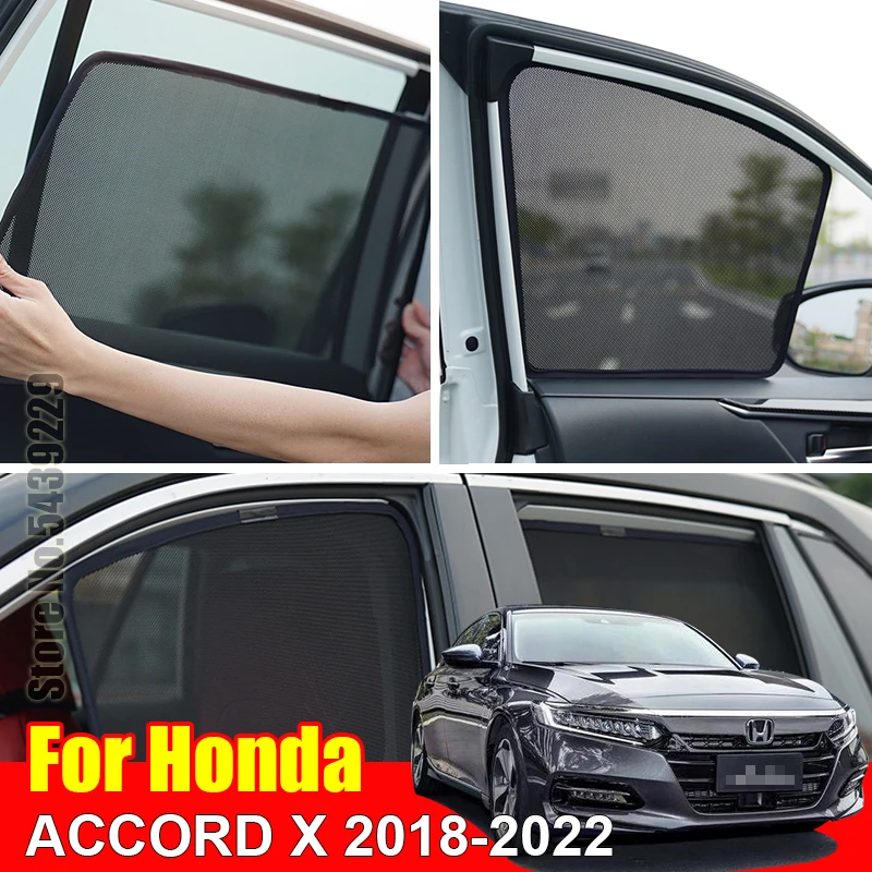 Магнитный автомобильный солнцезащитный козырек для Honda ACCORD X 2018-2022, аксессуары, оконная крышка, Солнцезащитная штора, сетчатая занавеска, Штора на заказ 
Магнитный автомобильный солнцезащитный козырек для Honda ACCORD X 2018-2022, аксессуары, оконная крышка, Солнцезащитная штора, сетчатая занавеска, Штора на заказ