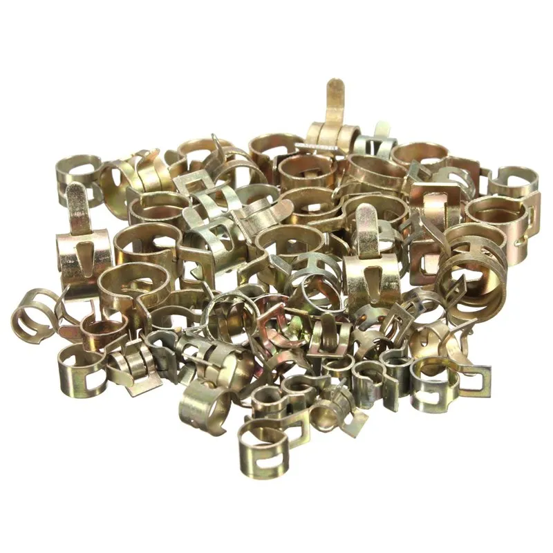 Зажимы пружинные для труб из оцинкованной стали 6/7/8/9/10/11/12/13/14/15 мм 
Зажимы пружинные для труб из оцинкованной стали 6/7/8/9/10/11/12/13/14/15 мм