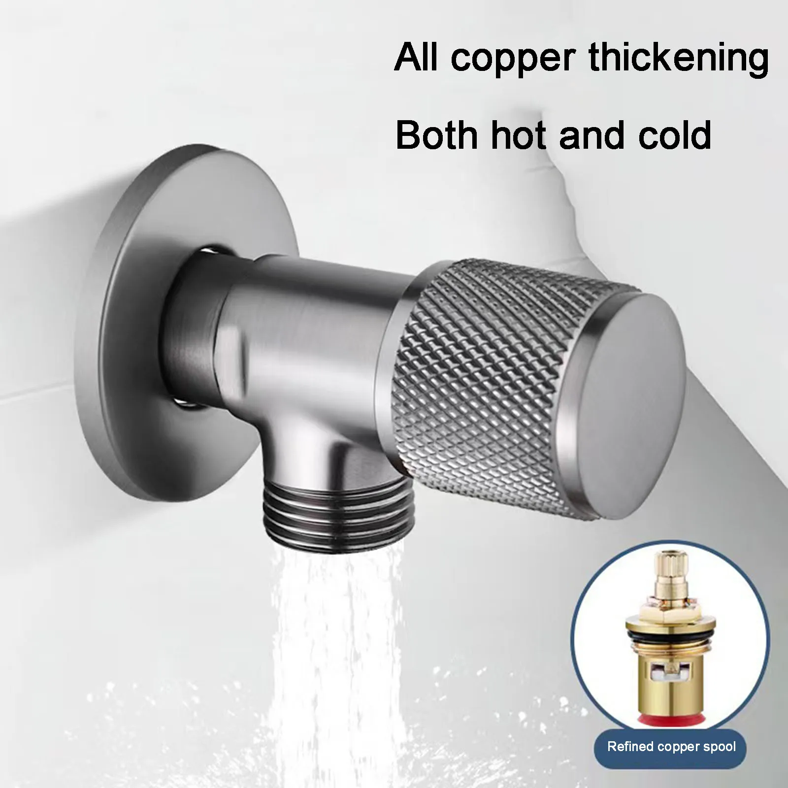 Brass Angle Valve Water Heater Angle Valves G1/2" Male Thread Wall Mounted Oilet Angle Valves Kitchen Bathroom Accessories
Brass Angle Valve Water Heater Angle Valves G1/2" Male Thread Wall Mounted Oilet Angle Valves Kitchen Bathroom Accessories