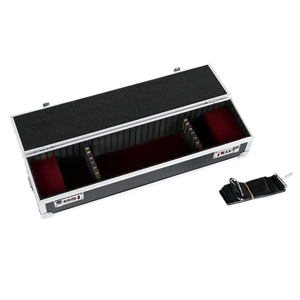 50cm Length X 12cm Width X 12cm Height Aluminum Tool Case - Foam Insert Storage Case Organizer with Shoulder Strap for Knives
50cm Length X 12cm Width X 12cm Height Aluminum Tool Case - Foam Insert Storage Case Organizer with Shoulder Strap for Knives