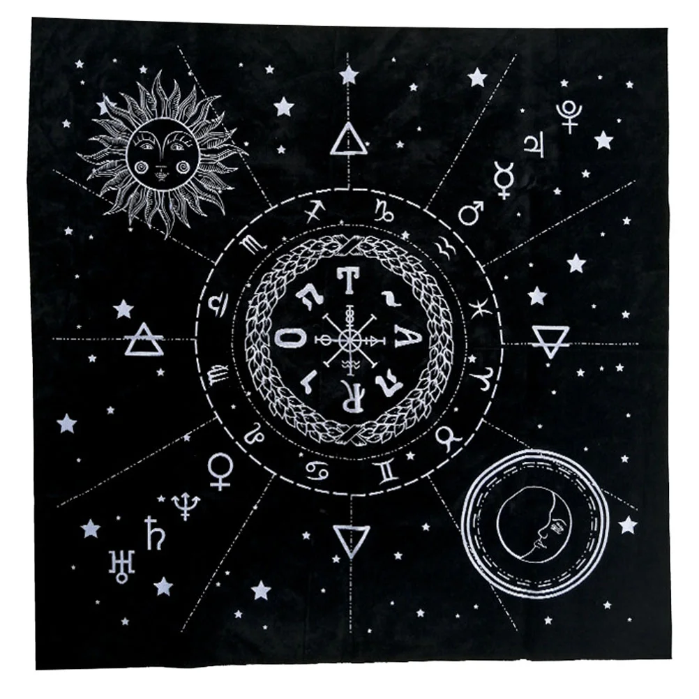 1pc Divination Altar Cards Pagan Altar Cloth Creative Table Runner Funny Game Tablecloths for Party
1pc Divination Altar Cards Pagan Altar Cloth Creative Table Runner Funny Game Tablecloths for Party