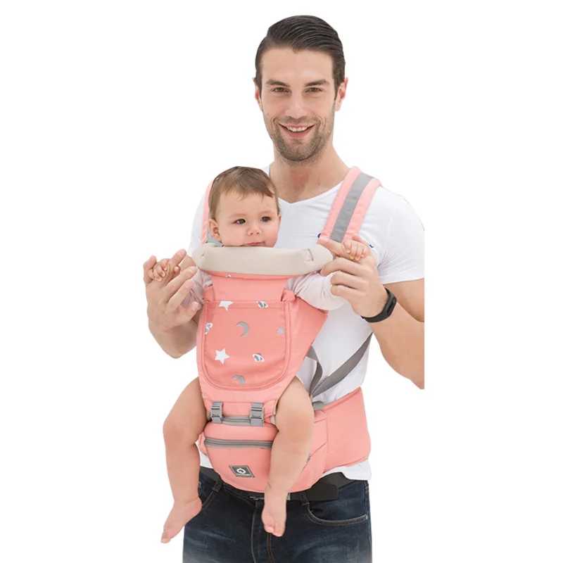 

0-36 Months Ergonomic Baby Carrier Infant Kid Baby Hipseat Sling Front Facing Kangaroo Baby Wrap Carrier for Baby Travel