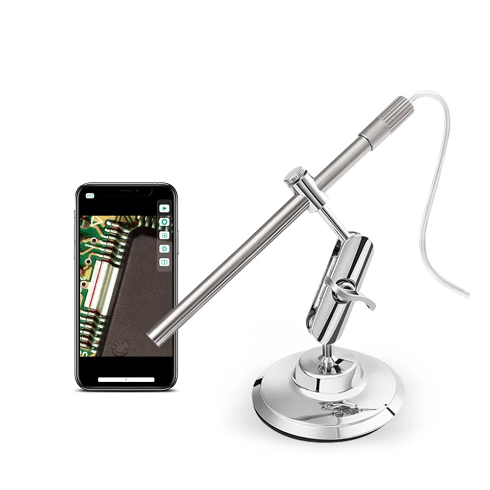 Manufacturers 360 Degree Spin Table 5MP HD 200X PCB Board Hair Digital USB Electron Microscope with 1.5m Cables
Manufacturers 360 Degree Spin Table 5MP HD 200X PCB Board Hair Digital USB Electron Microscope with 1.5m Cables