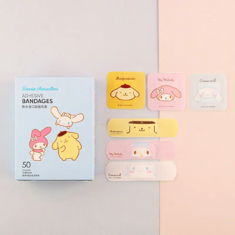 Sanrio Mymelody Cinnamoroll Hellokitty Pompom Purin Cute Kawaii Toys Cartoon Anime Fantasy Waterproof Breathable Band-Aid Girl
Sanrio Mymelody Cinnamoroll Hellokitty Pompom Purin Cute Kawaii Toys Cartoon Anime Fantasy Waterproof Breathable Band-Aid Girl