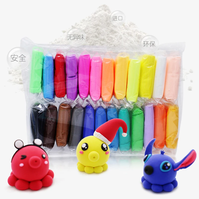 Игрушки детские из полимерной глины, 36 цветов/набор
Игрушки детские из полимерной глины, 36 цветов/набор