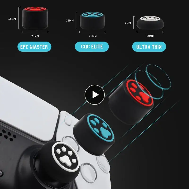 Joystick Caps Rocker Cap 6 Capsules Thumb Grip Kit Silicone Straight Sleeve Type Buttons Cover Shell Analog Joystick 6 Pcs
Joystick Caps Rocker Cap 6 Capsules Thumb Grip Kit Silicone Straight Sleeve Type Buttons Cover Shell Analog Joystick 6 Pcs