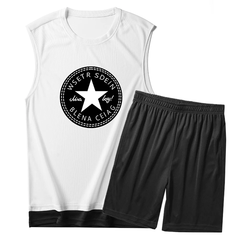 2022 Men Outfit Set Summer Men's Set Tank Top Vest Suit Undershirt T Shirt Jogging Shorts Casual Men 2 Piece Set Sweat Suits New
2022 Men Outfit Set Summer Men's Set Tank Top Vest Suit Undershirt T Shirt Jogging Shorts Casual Men 2 Piece Set Sweat Suits New