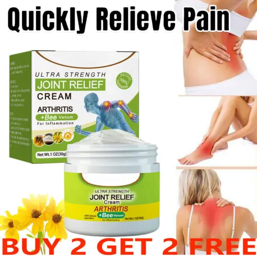 30g Bee Venoms Joint Cream Joint And Bone Therapy Cream Massage Treatments Cream Bone Health Body Care Tools Joint Bone Cream
30g Bee Venoms Joint Cream Joint And Bone Therapy Cream Massage Treatments Cream Bone Health Body Care Tools Joint Bone Cream