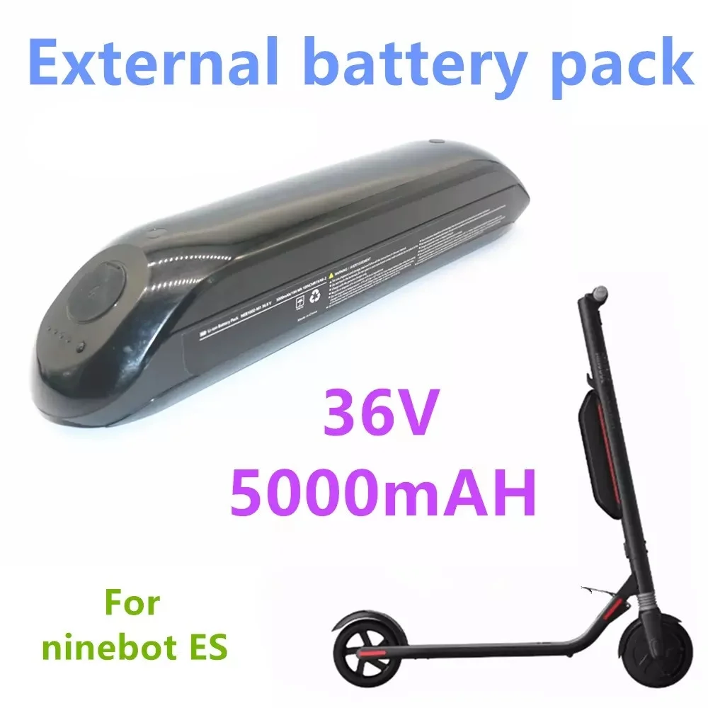36V 5000mAh External Battery Scooter Battery Is Suitable for Ninebot Segway Es1/2/4 Series, Electric Scooter Accessories
36V 5000mAh External Battery Scooter Battery Is Suitable for Ninebot Segway Es1/2/4 Series, Electric Scooter Accessories