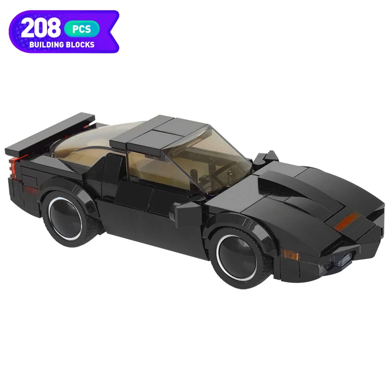 Супергоночный черный автомобиль Moc CKITT-Knight Rider, скоростные чемпионы, городской спортивный автомобиль, строительный блок, модель, игрушка для мальчиков, подарок
Супергоночный черный автомобиль Moc CKITT-Knight Rider, скоростные чемпионы, городской спортивный автомобиль, строительный блок, модель, игрушка для мальчиков, подарок
