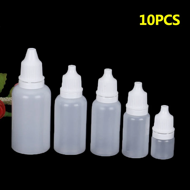 10Pcs 5/10/20/30/50ML Empty Plastic Squeezable Dropper Eye Liquid Dropper Refillable Bottles
10Pcs 5/10/20/30/50ML Empty Plastic Squeezable Dropper Eye Liquid Dropper Refillable Bottles