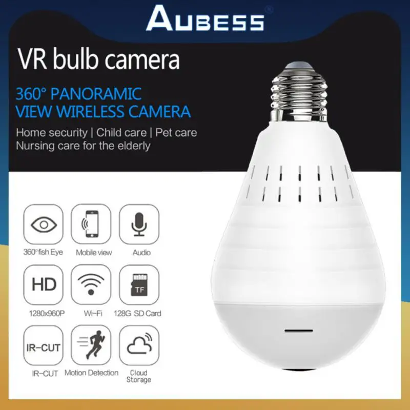 Камера видеонаблюдения «рыбий глаз», 100 в, Wi-Fi 
Камера видеонаблюдения «рыбий глаз», 100 в, Wi-Fi