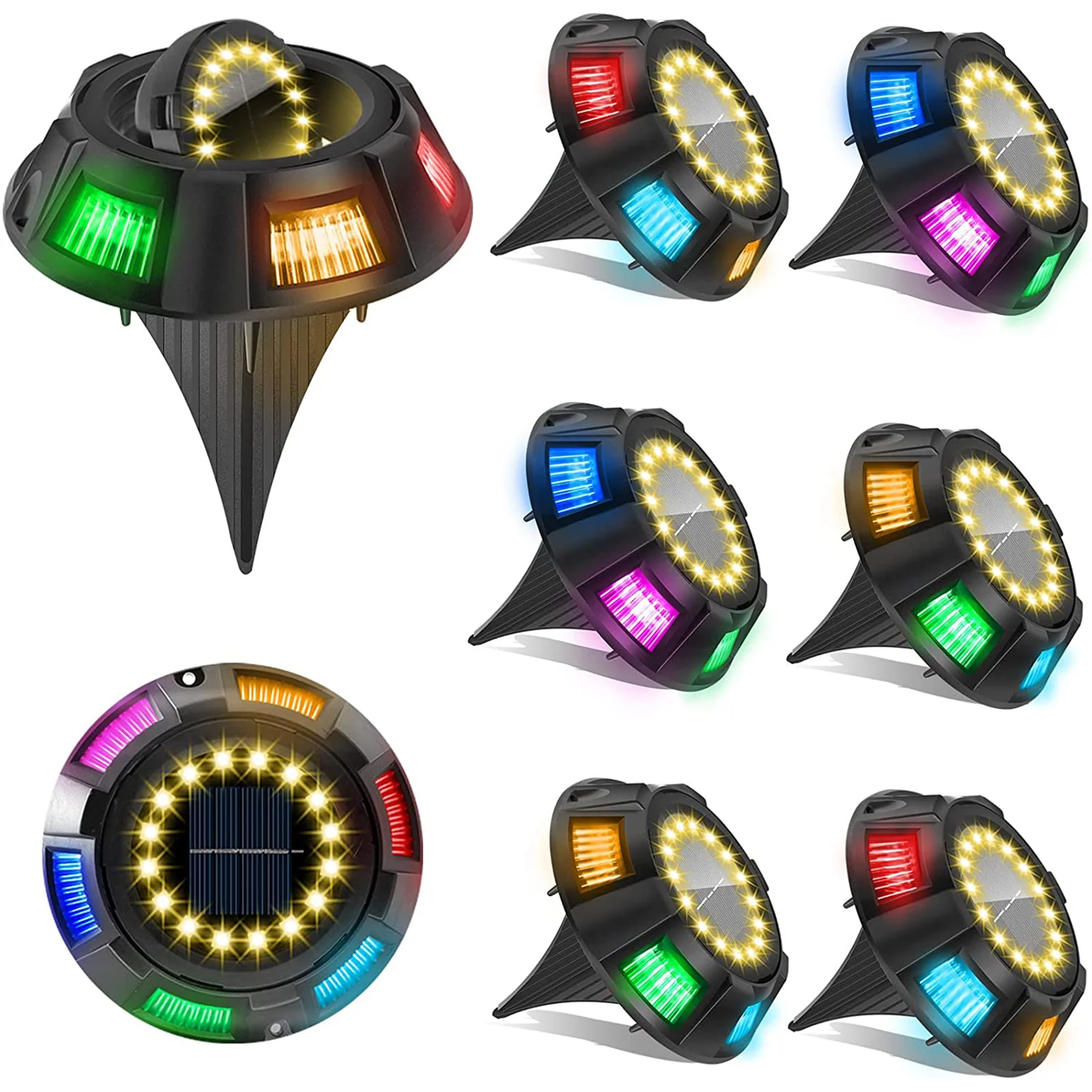 Ground Solar Lights Decorative LED Solar Disk Lights Outdoor Decorative LED Solar Powered Disk Lights With 22 LEDs In-ground
Ground Solar Lights Decorative LED Solar Disk Lights Outdoor Decorative LED Solar Powered Disk Lights With 22 LEDs In-ground