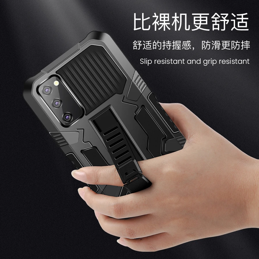 Shockproof Case For Samsung Galaxy S22 Ultra S 21 Plus 5G Armor Bumper Hand Back Cover for Galaxy S22 Case S21 FE Stand Funda 
Shockproof Case For Samsung Galaxy S22 Ultra S 21 Plus 5G Armor Bumper Hand Back Cover for Galaxy S22 Case S21 FE Stand Funda