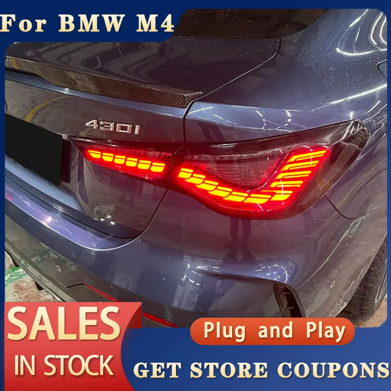 Taillight Assembly for BMW 4 series GTS taillight G22 G23 G82 M4 425I 430 LED taillight Car Accessories
Taillight Assembly for BMW 4 series GTS taillight G22 G23 G82 M4 425I 430 LED taillight Car Accessories
