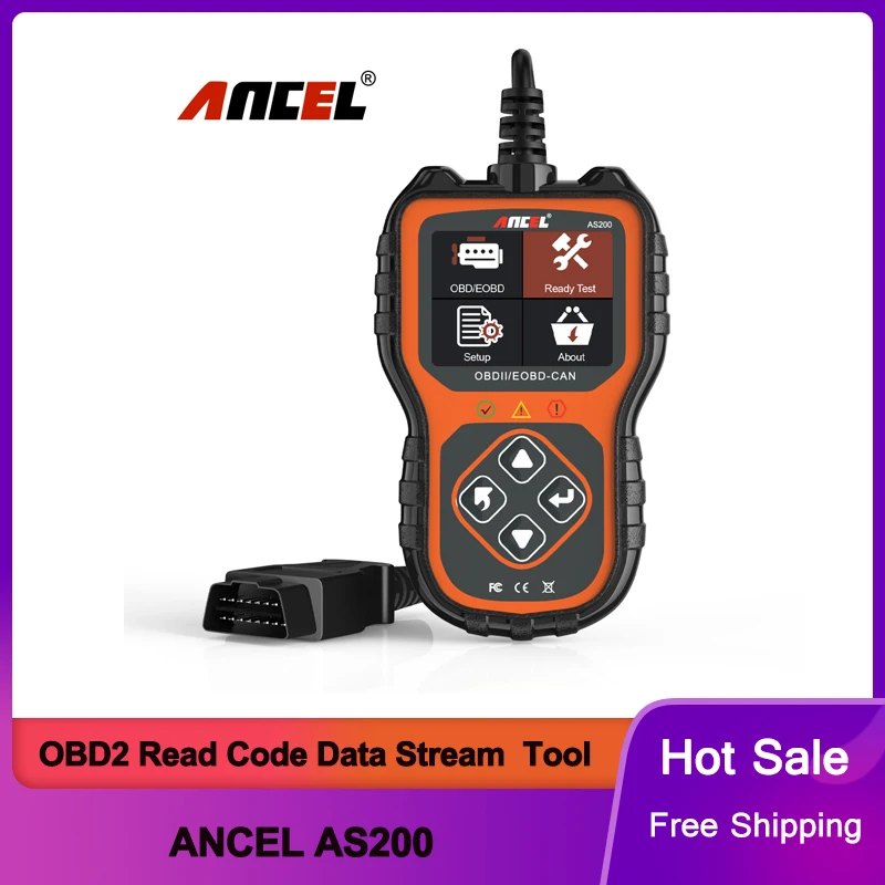 ANCEL AS200 OBD2 Car Scanner Code Reader Data Stream Diagnostics Tool Automotive Engine Check Professional obd2 Scanner Russia
ANCEL AS200 OBD2 Car Scanner Code Reader Data Stream Diagnostics Tool Automotive Engine Check Professional obd2 Scanner Russia