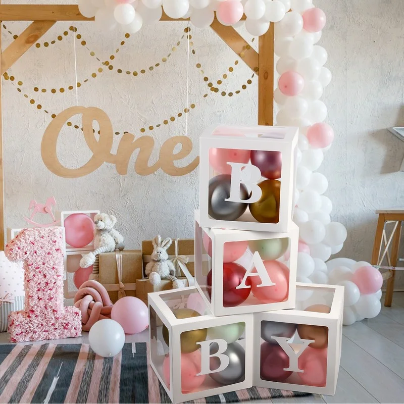 Balloon Transparent Box Letter Baby Shower Boy Girl Wedding Birthday Party Decoration Baby Shower 1st Birthday Decor Ballon Box
Balloon Transparent Box Letter Baby Shower Boy Girl Wedding Birthday Party Decoration Baby Shower 1st Birthday Decor Ballon Box