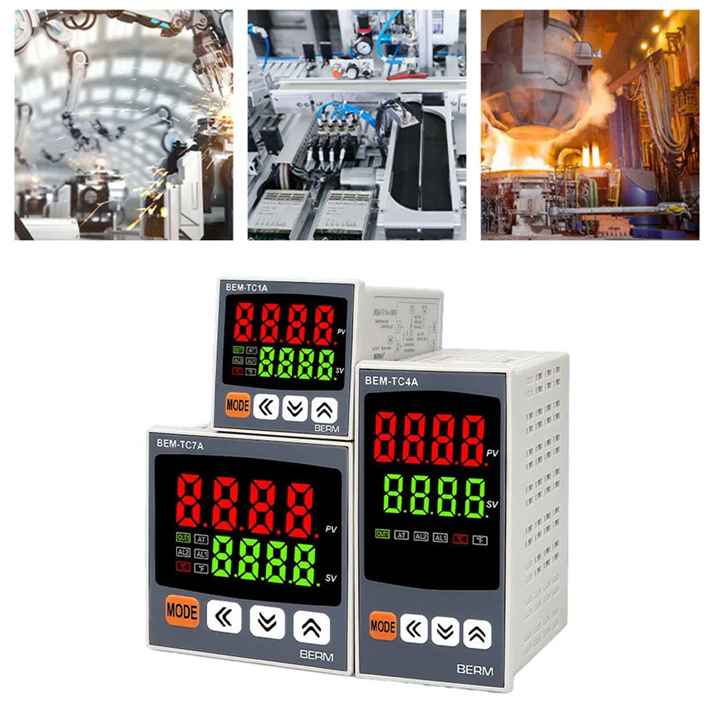 

Умный термостат, Интеллектуальный термостат TC9A-14RV, регулятор температуры, ПИД-контроллер, реле/SSR, инструменты с двойным выходом